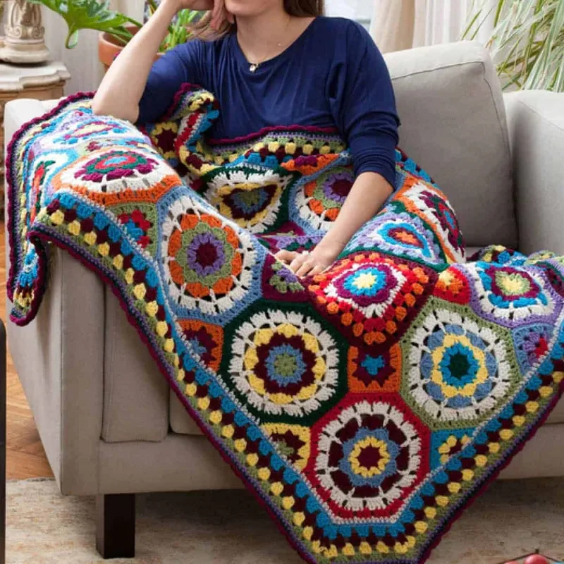 Plaids & Couvertures Crochet