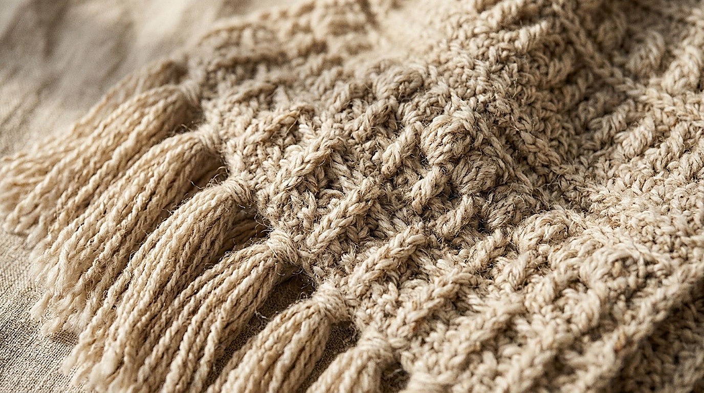 Tuto Écharpe au Crochet Débutant : Maxi Châle Frangé Facile & Rapide